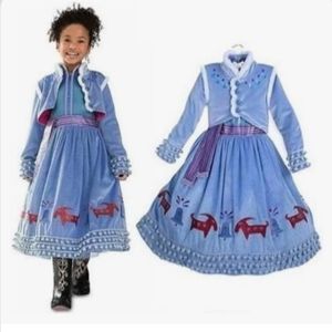 Olaf's Frozen Adventure Anna Costume Size 4